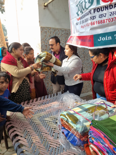 Blankets Distribution